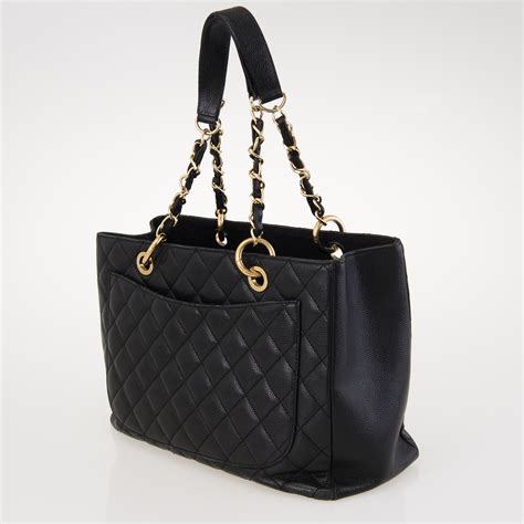 chanel shopping tote bag|chanel large shopping bag price.